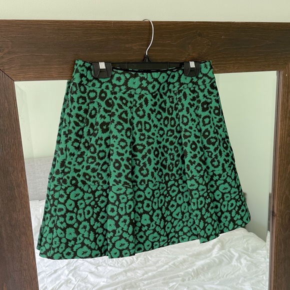 A-line Animal Print Skirt - Picture 1 of 6